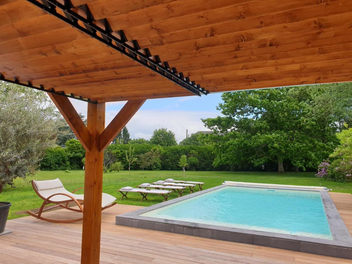 Villa Mura Gite Luxe Avec Piscine Et Spa Campagne Et Grand Air Nouvelle Aquitaine Correze Neuvic  Ngoại thất bức ảnh